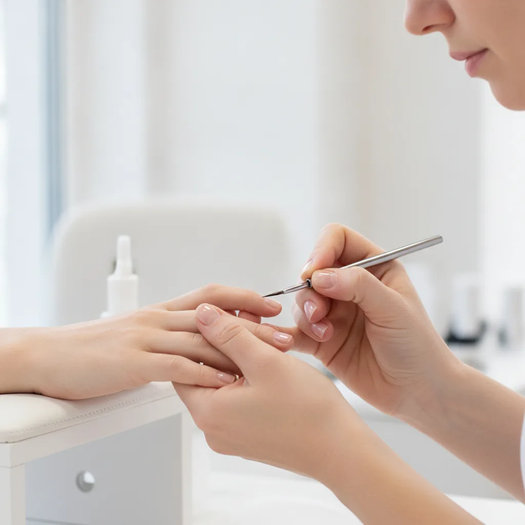 semi-permanent ongles courts